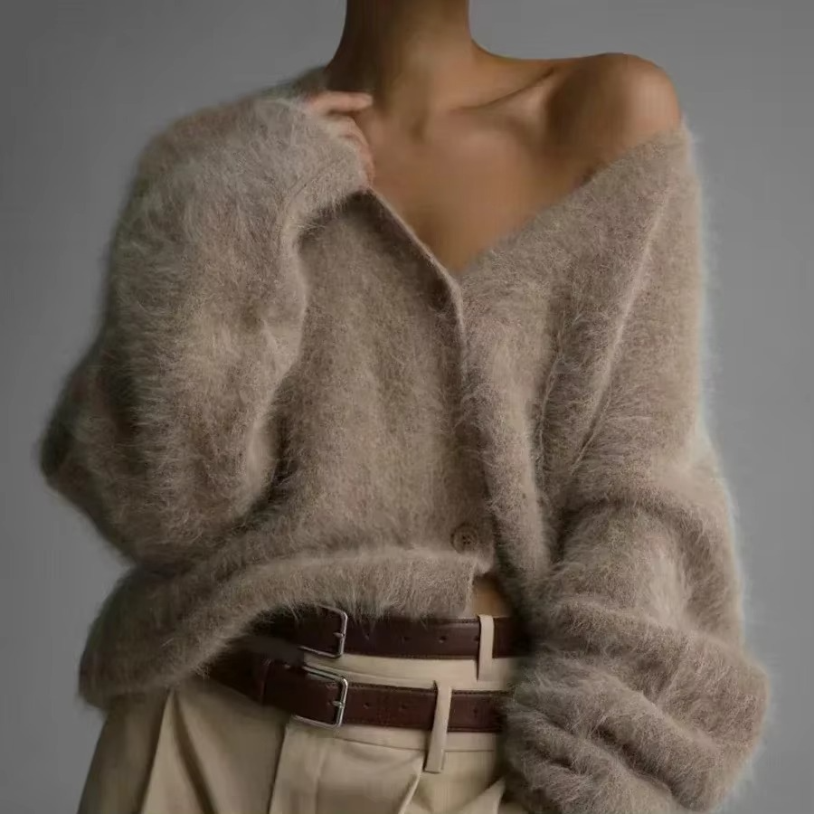 Sophie Women's Oversized Cardigan - back view