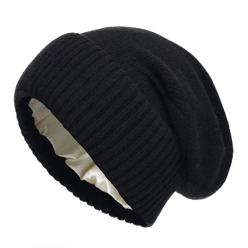 Quinn Women's Satin Hat - fabric and finish detail