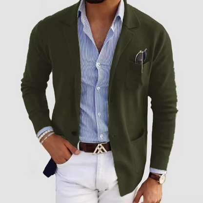 Griffin Men's Cardigan - back view