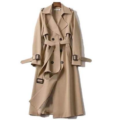 Odette Women's Trench Coat - front view