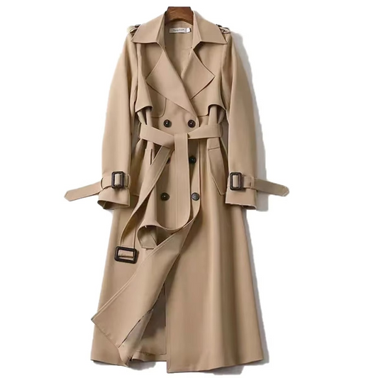 Odette Women's Trench Coat - front view