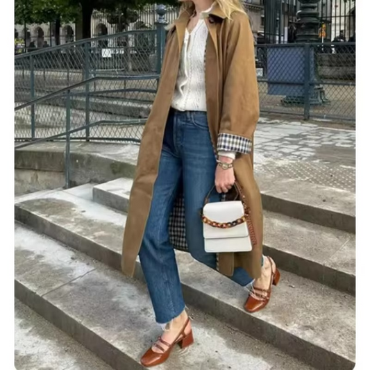Imogen Women's Trench Coat - styled view