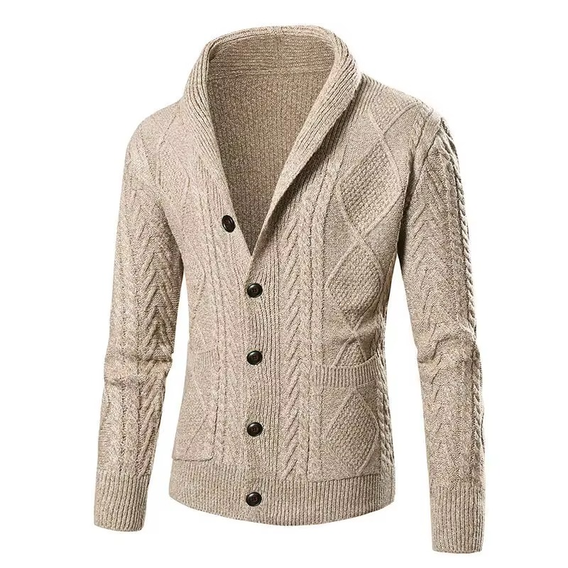 Isaac Men's Cardigan - back view