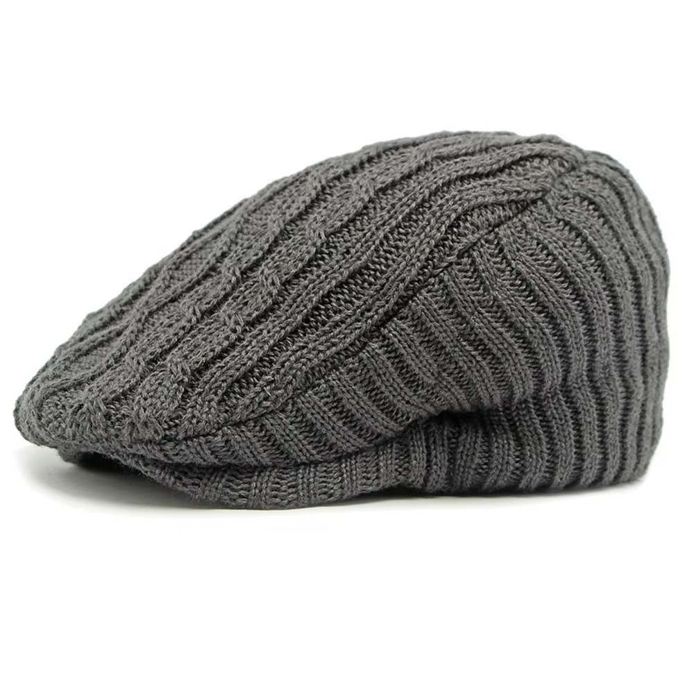 Yvette Women's Newsboy Beret - fabric and finish detail