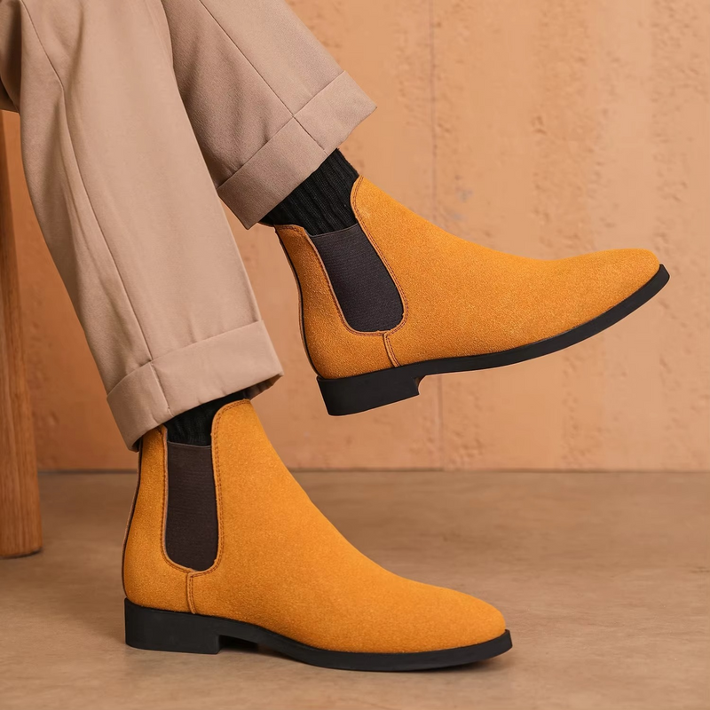 Xavier Men's Chelsea Boots - full-length view