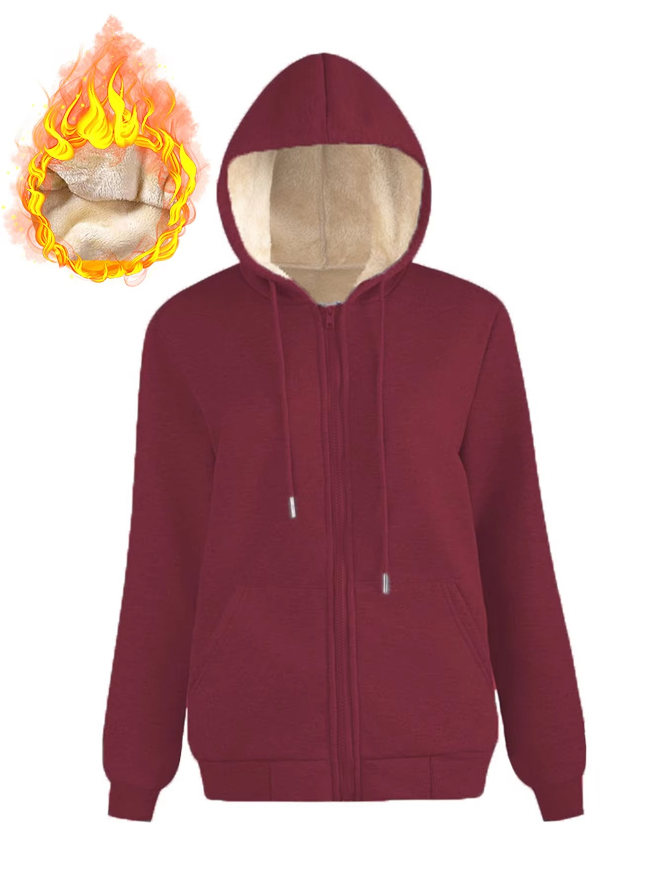 Paloma Women's Sweatshirt - fabric and finish detail