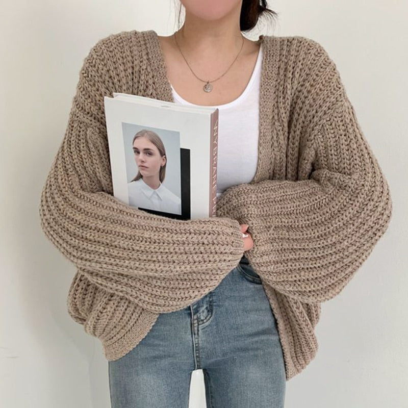 Nell Women's Oversized Cardigan | Open Front