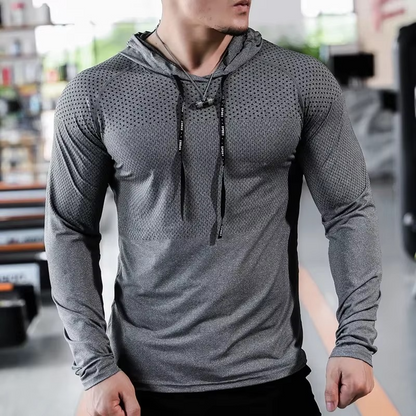 Dorian Men's Sweatsuit Set - fabric and finish detail
