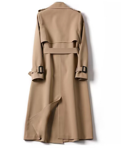 Odette Women's Trench Coat - close-up detail