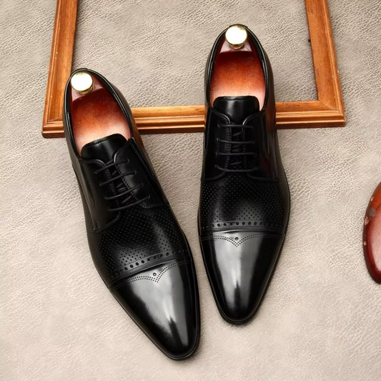 Gideon Men's Shoes - styled view