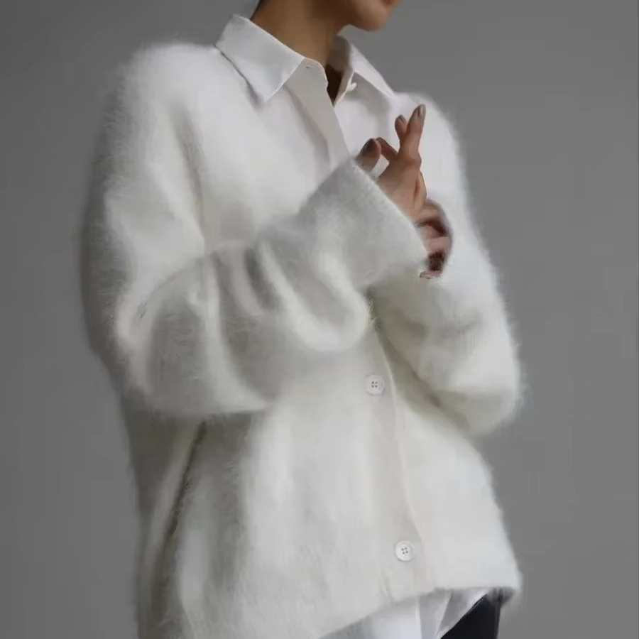 Sophie Women's Oversized Cardigan - full-length view