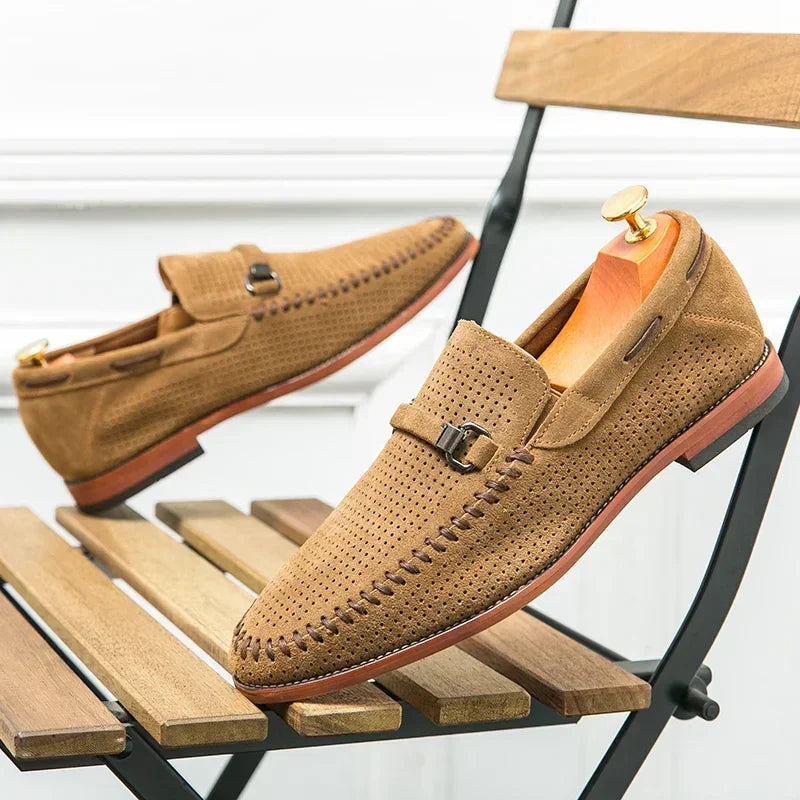 Ambrose Men's Loafers - close-up detail