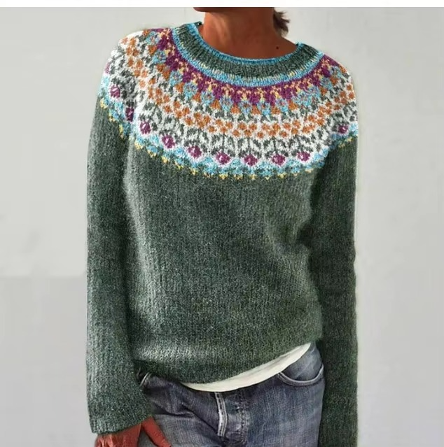 Rowan Women's Sweater - fabric and finish detail