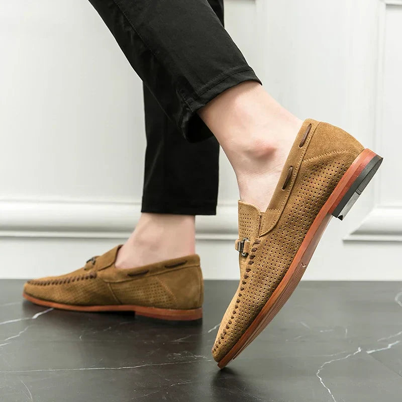 Ambrose Men's Loafers - styled view