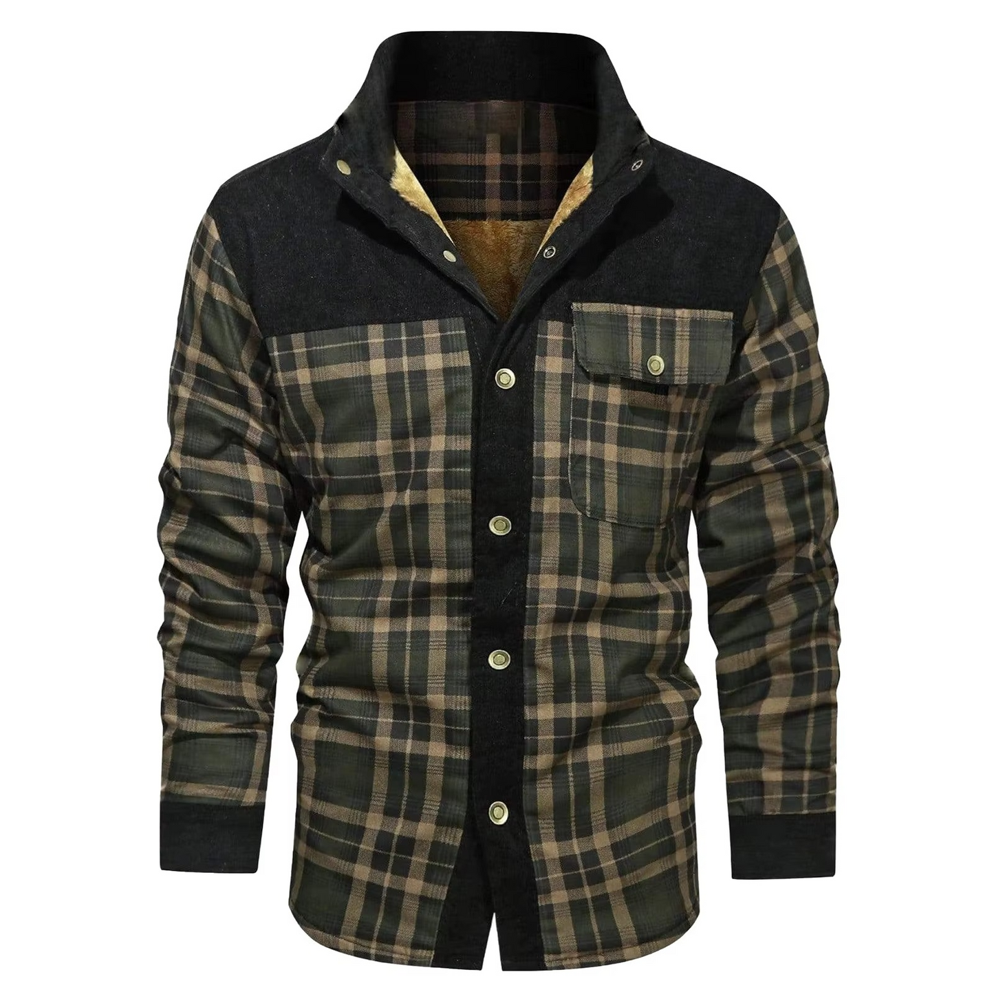Ulric Men's Plaid Jacket - full-length view