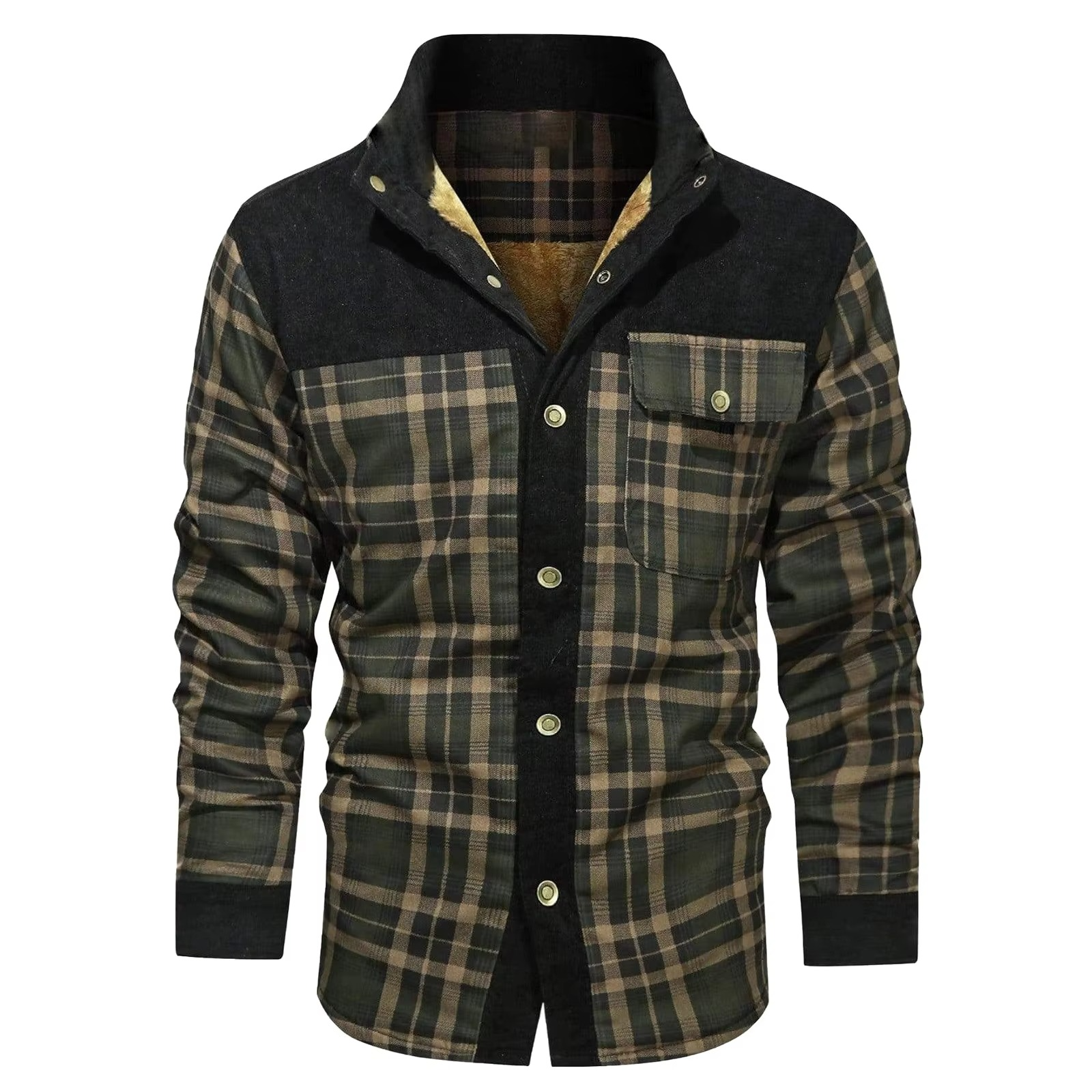 Ulric Men's Plaid Jacket - full-length view