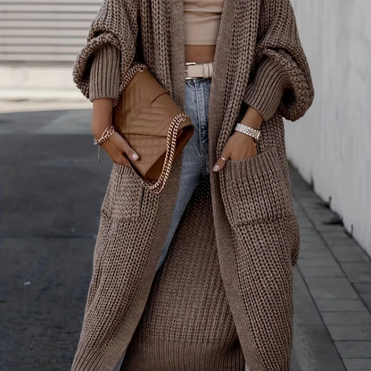 Faye Women's Cardigan - flat lay