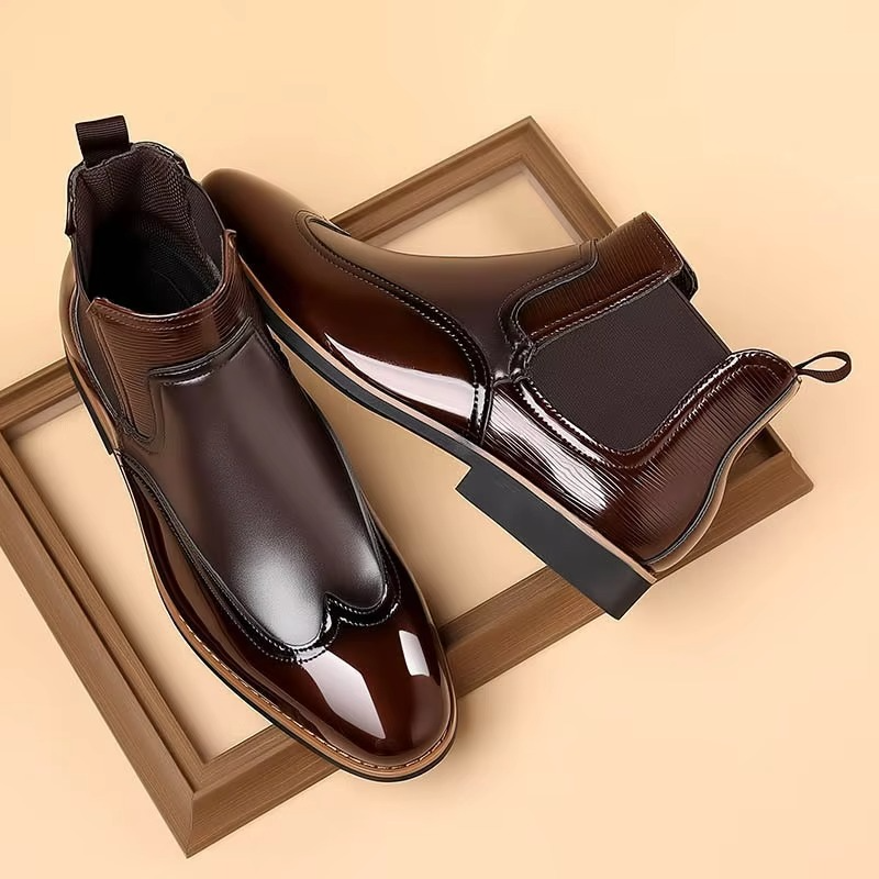 Jude Men's Chelsea Boots - close-up detail