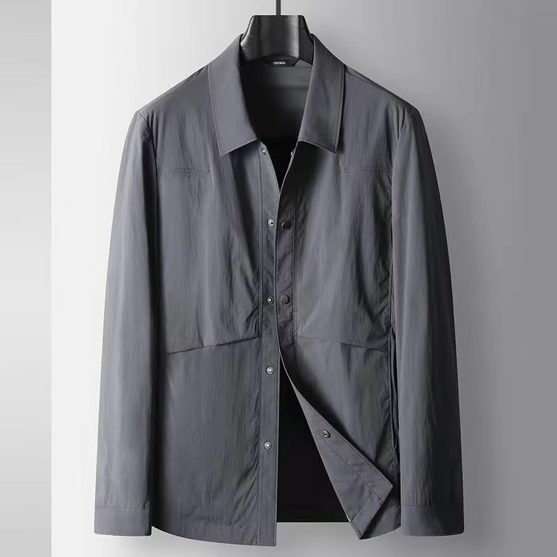 Orson Men's Jacket | Grey, Navy
