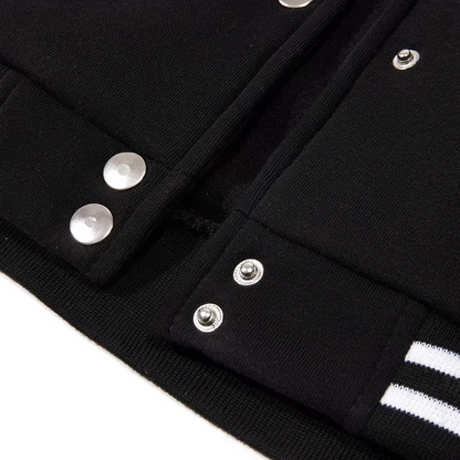 Liana Women's Oversized Jacket - fabric and finish detail