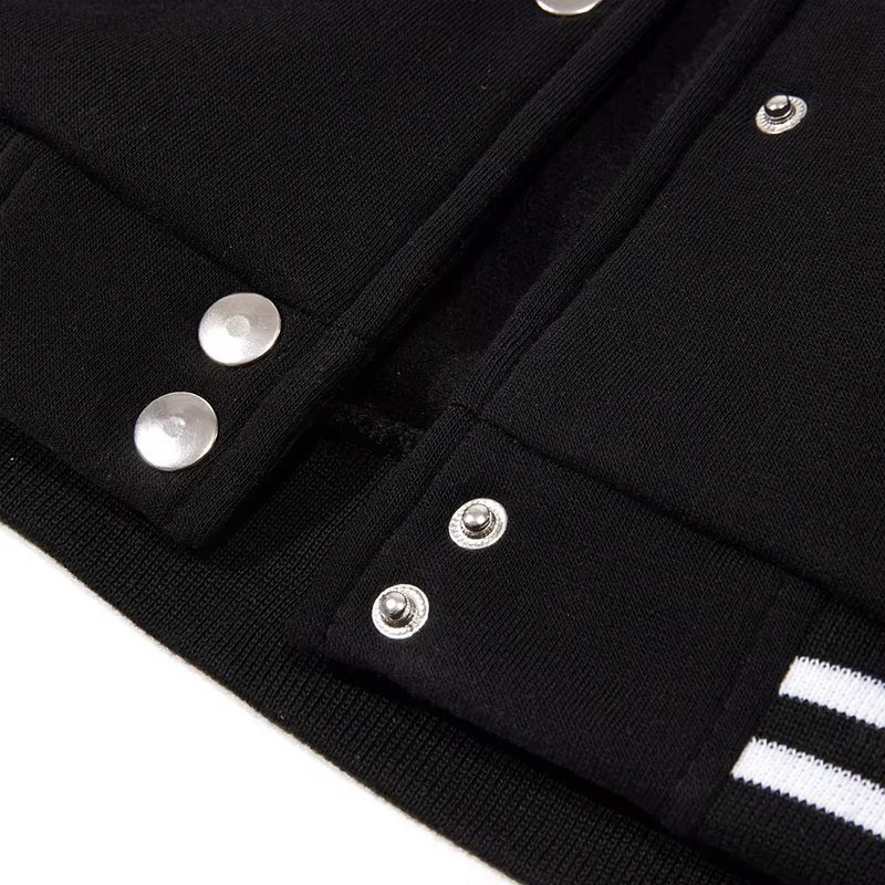 Liana Women's Oversized Jacket - fabric and finish detail