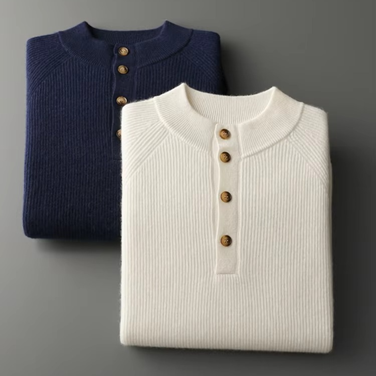 Zane Men's Sweater - flat lay