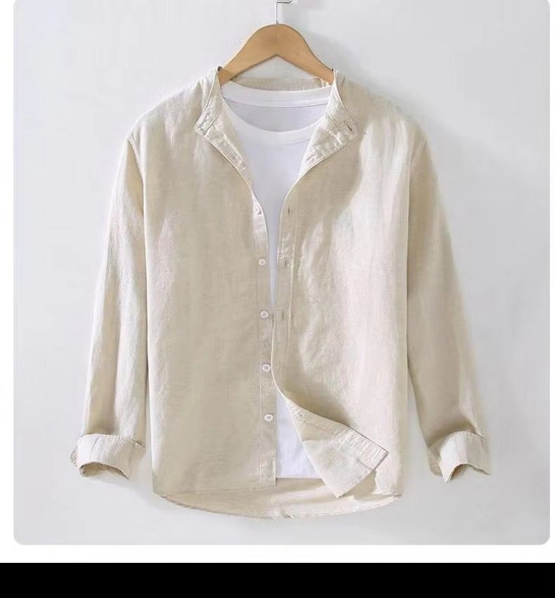 Vance Men's Linen Shirt - shown in use