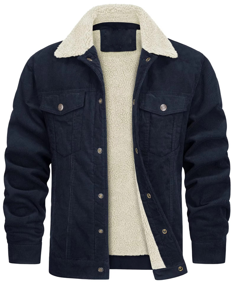 Silas Men's Jacket | Utility, Corduroy, Fleece