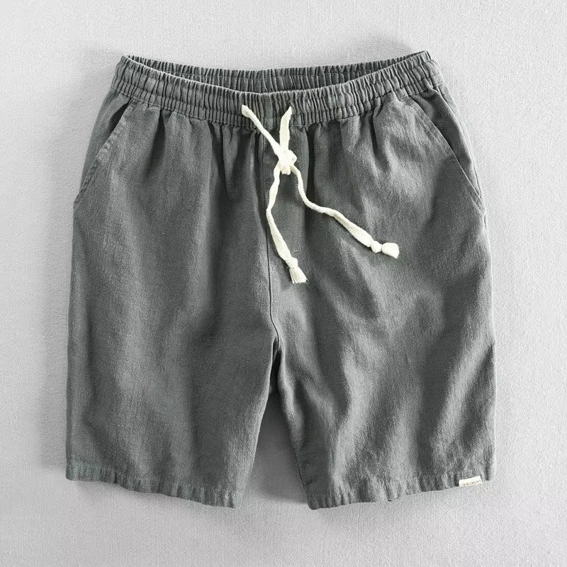 Zane Men's Linen Shorts - back view