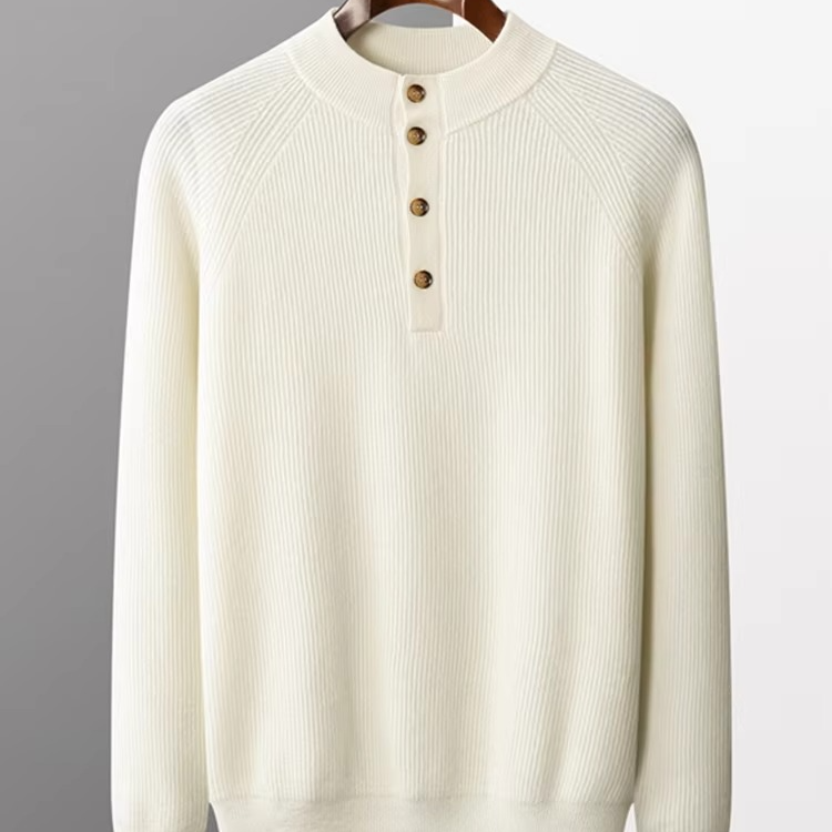 Zane Men's Sweater - close-up detail