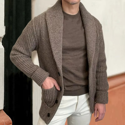 Nico Men's Cardigan - back view