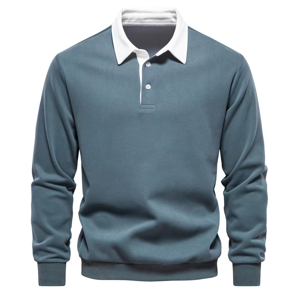 Jude Men's Sweatshirt - fabric and finish detail