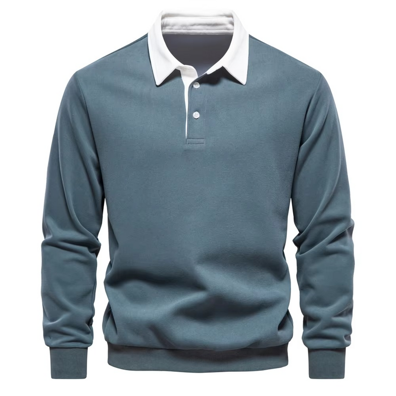 Jude Men's Sweatshirt - fabric and finish detail