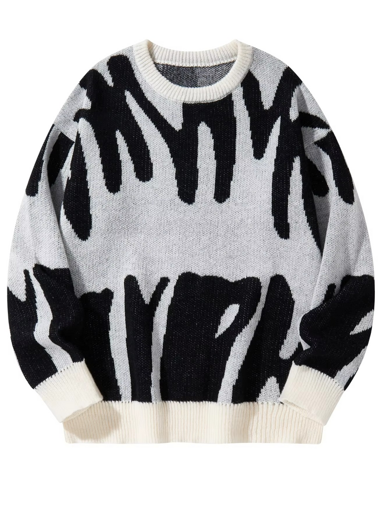 Hollis Men's Sweater | Contrast, Knit, Jacquard