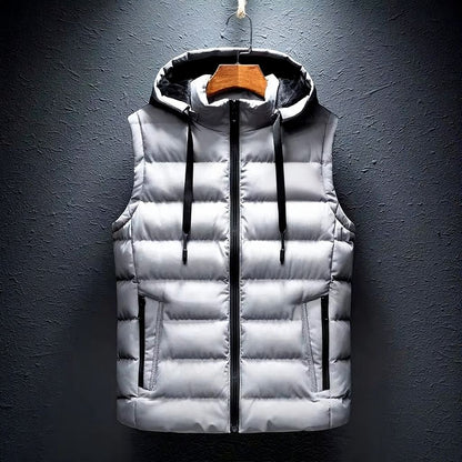 Arlo Men's Vest - fabric and finish detail