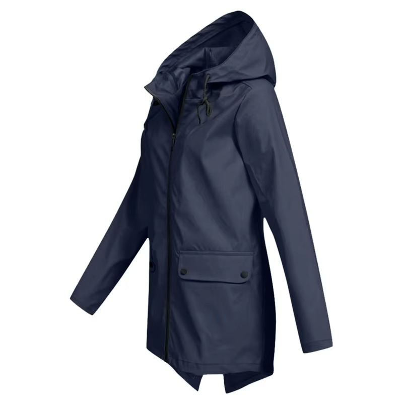 Jolie Women's Trench Coat - back view