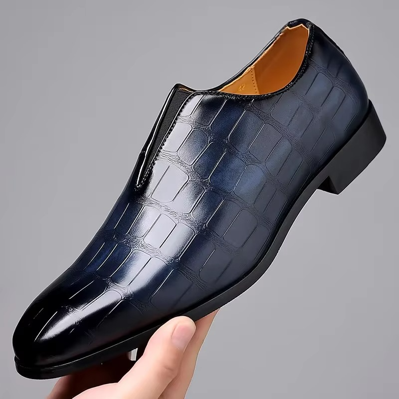 Otis Men's Loafers - fabric and finish detail