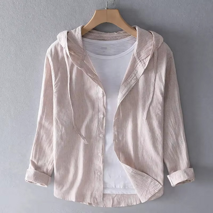 Levi Men's Linen Shirt - back view