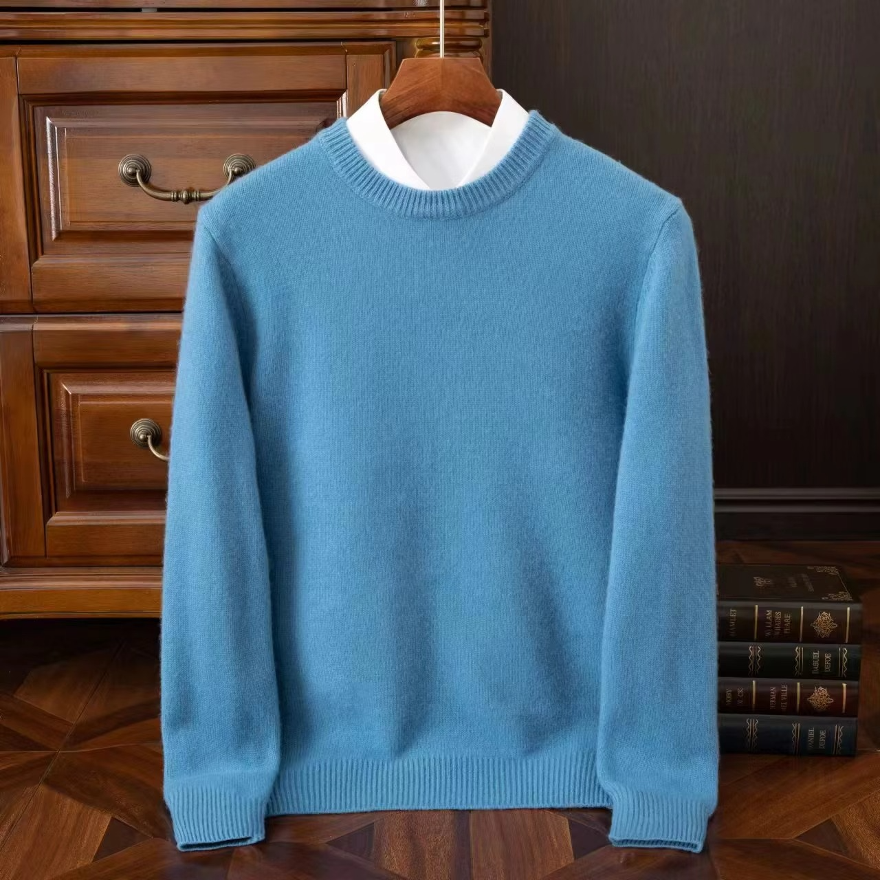 Tobias Men's Oversized Sweater - full-length view