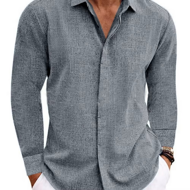Emmett Men's Shirt - fabric and finish detail