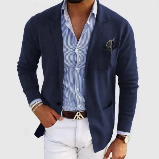 Griffin Men's Cardigan - full-length view