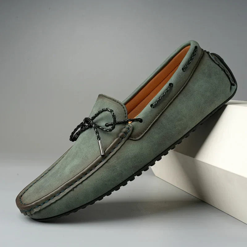 Nico Men's Loafers | Slip, Lace, Almond Toe