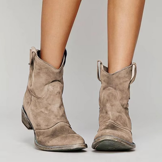 Edith Women's Ankle Boots - styled view