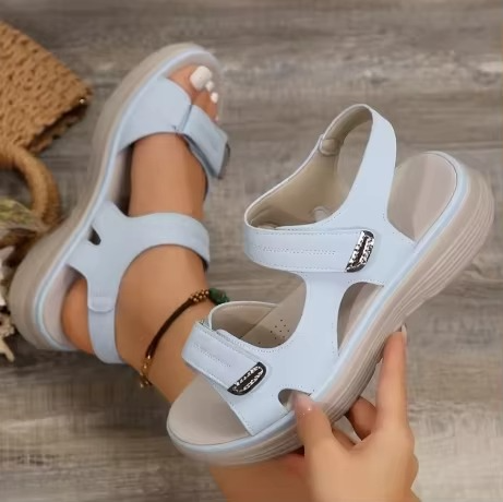 June Women's Platform Sandals - flat lay