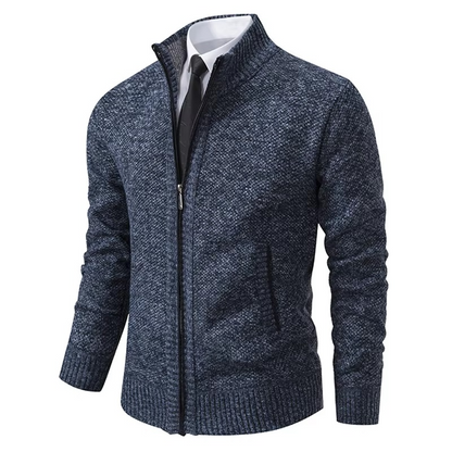 Quill Men's Cardigan - flat lay