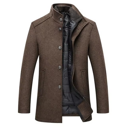 Finnian Men's Adjustable Coat - back view