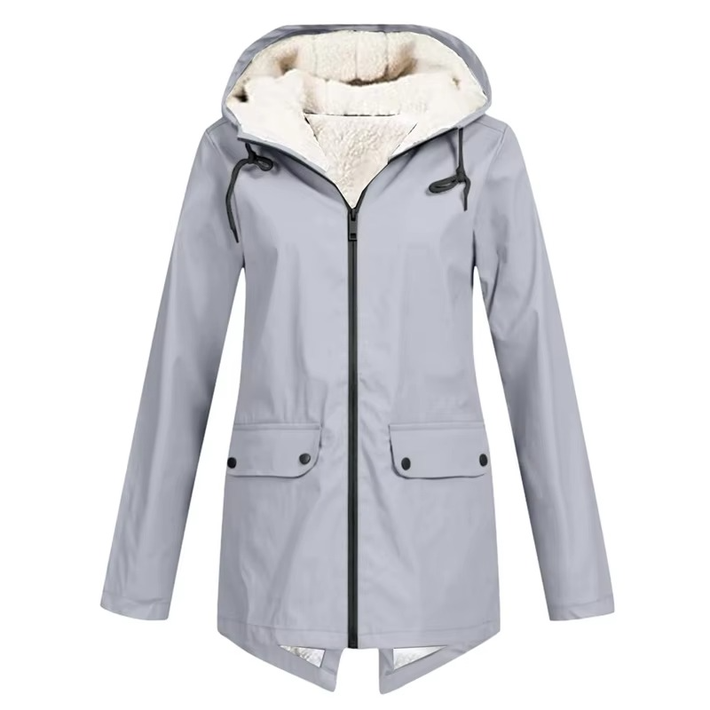 Jolie Women's Trench Coat - styled view