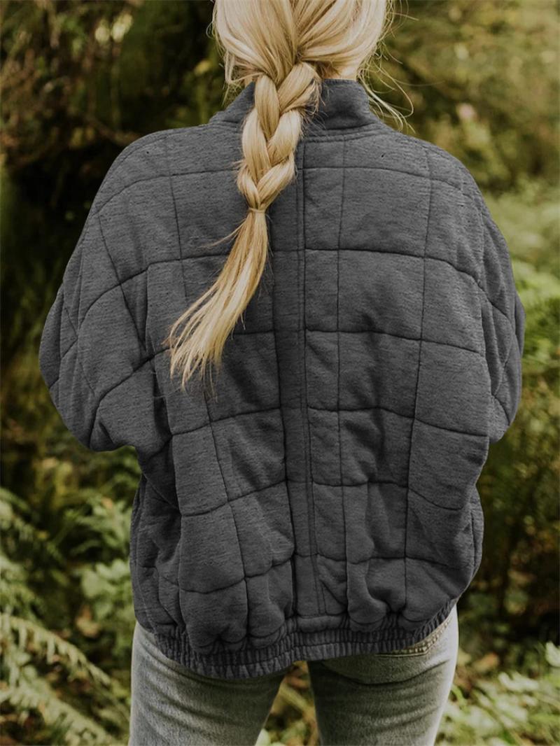 Wilda Women's Quilted Jacket - close-up detail