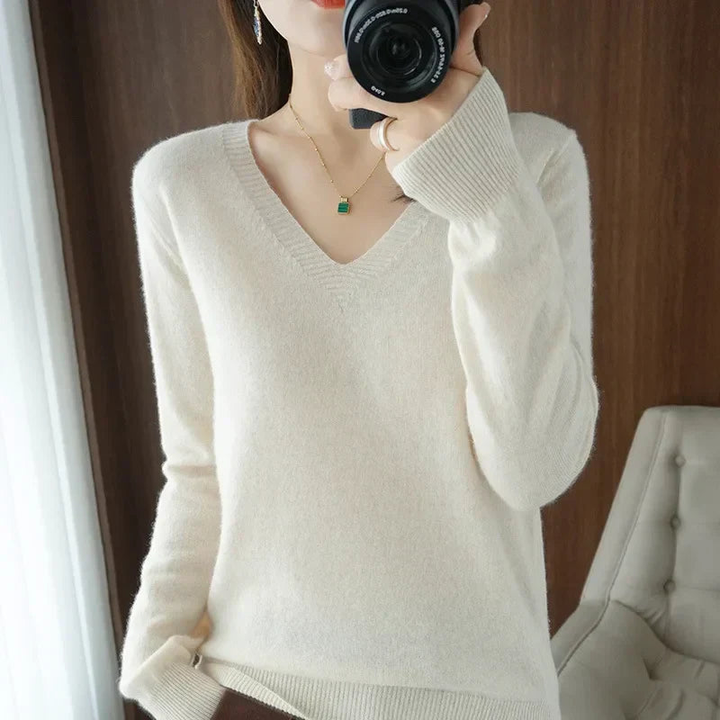 Violette Women's Sweater - flat lay