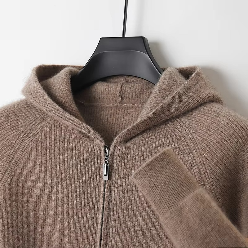 Flynn Men's Cardigan | Wool, Merino, Hooded